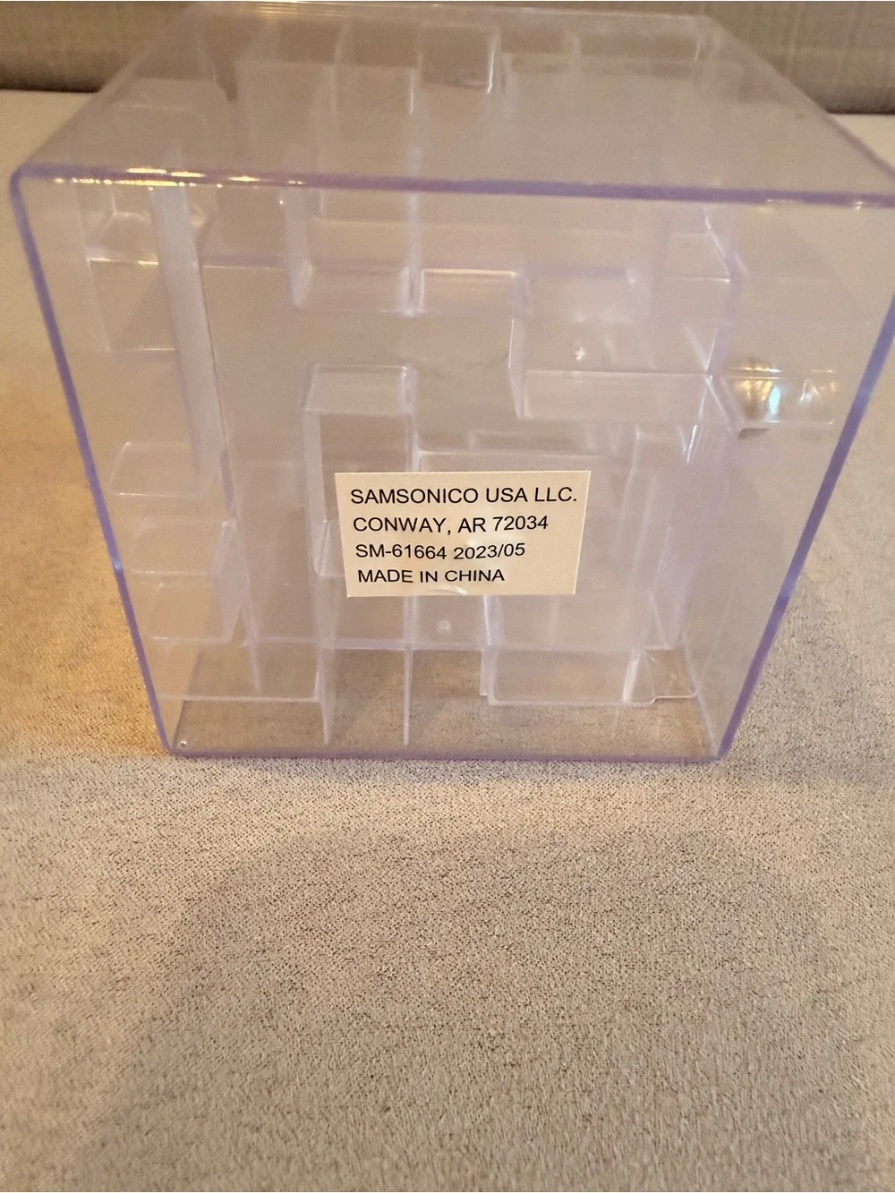 Coin Bank Puzzle Box